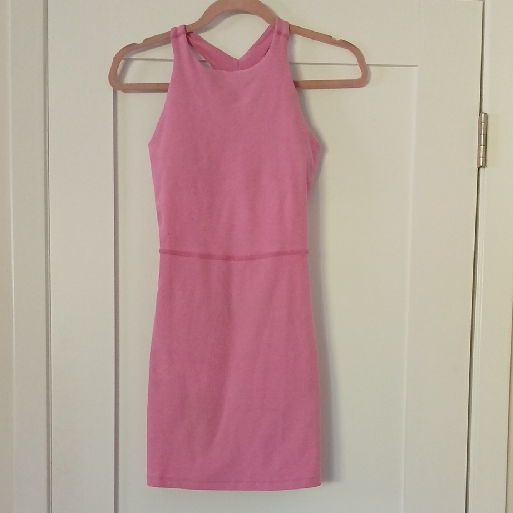 Beyond Yoga Pink Mini Dress